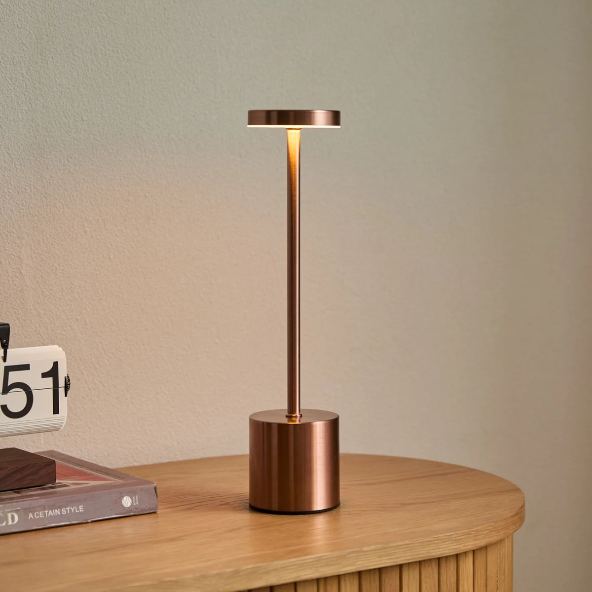 Lampe de table OSAKA Rose Gold