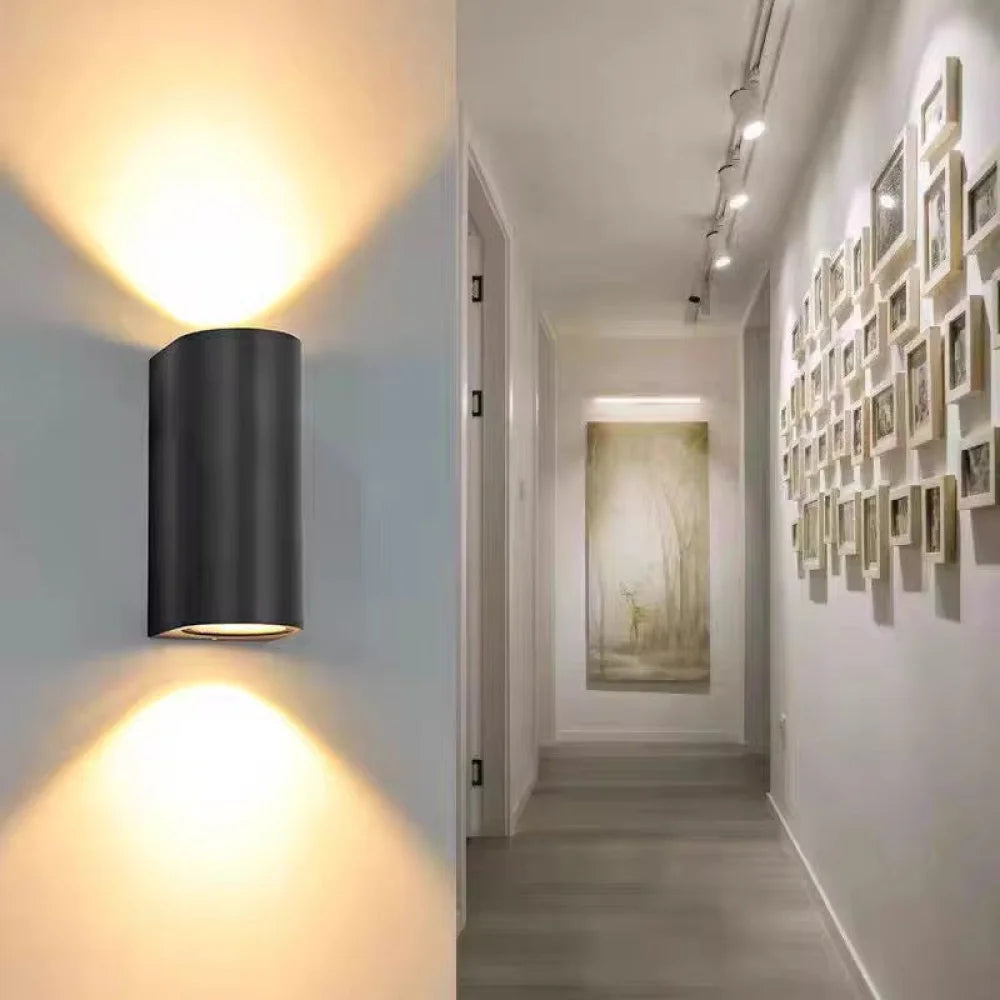 Applique murale VARESO Rond Black