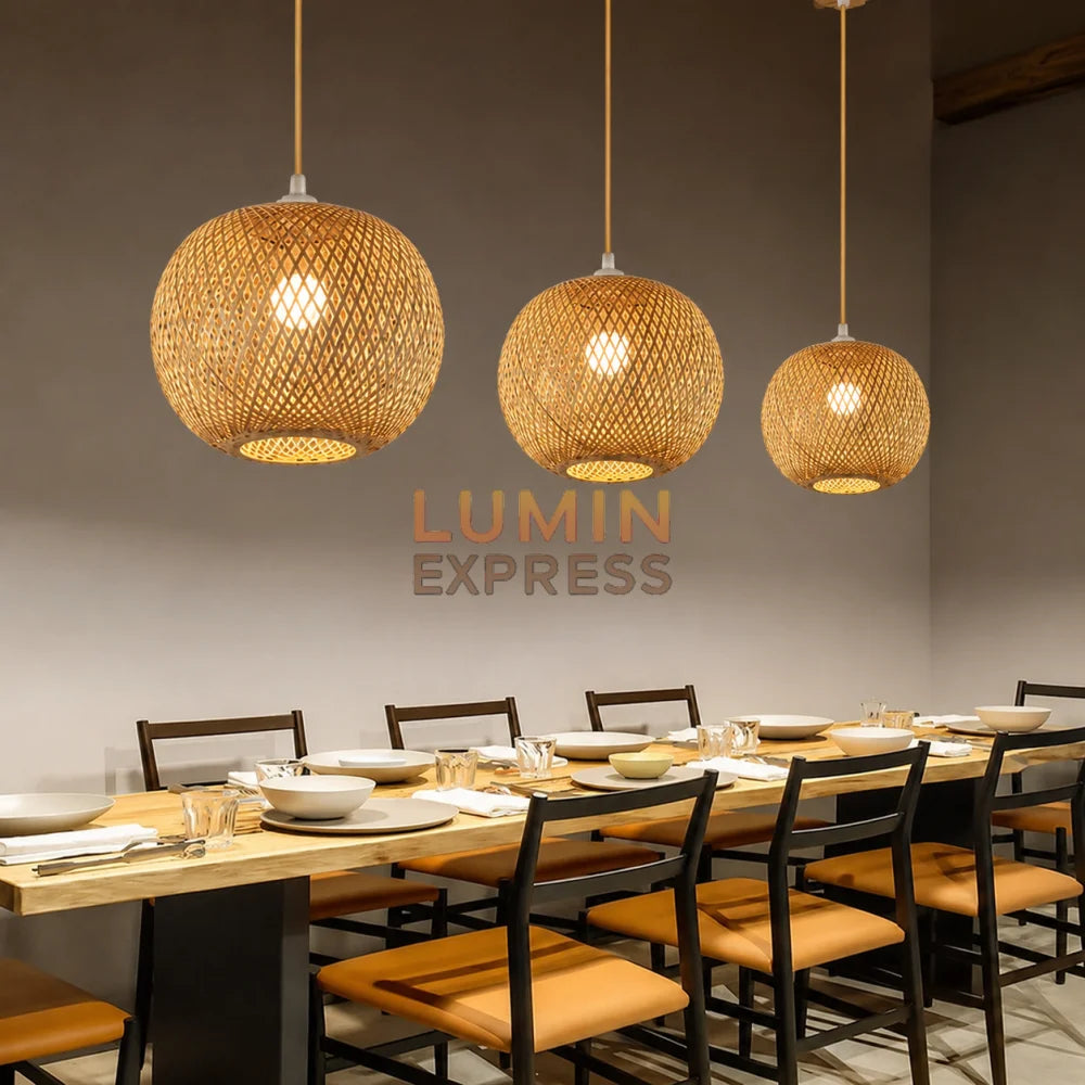 Suspension OASIS Triple en Bambou