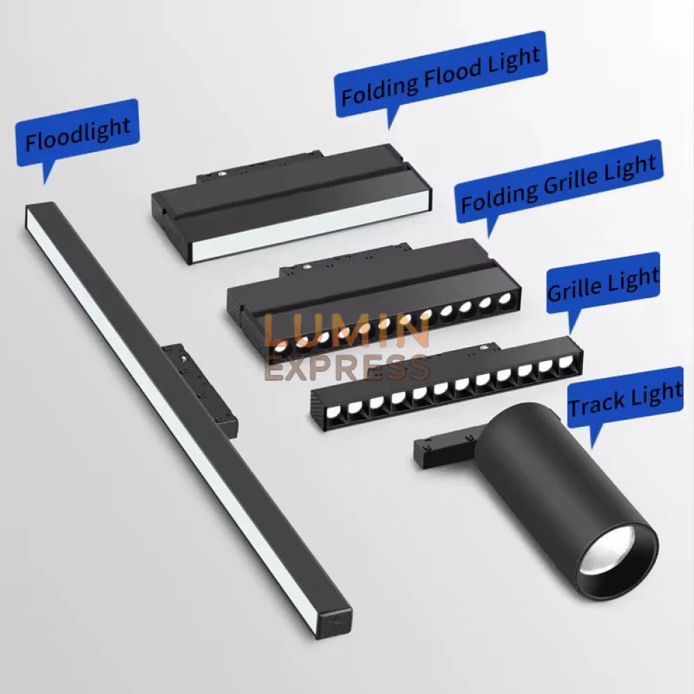 Spot LED Linéaire Magnétique 3 couleurs