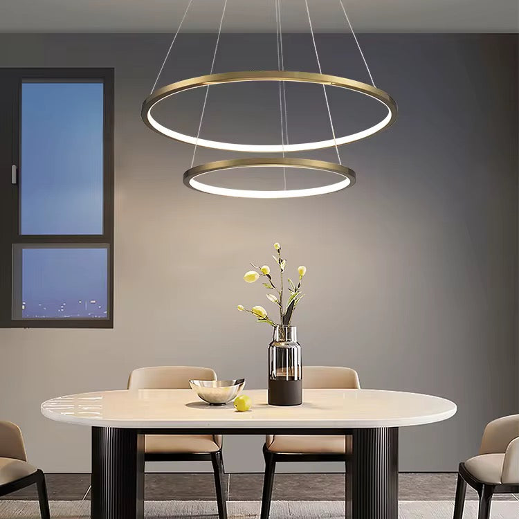 Suspension LISBON Gold 60cm