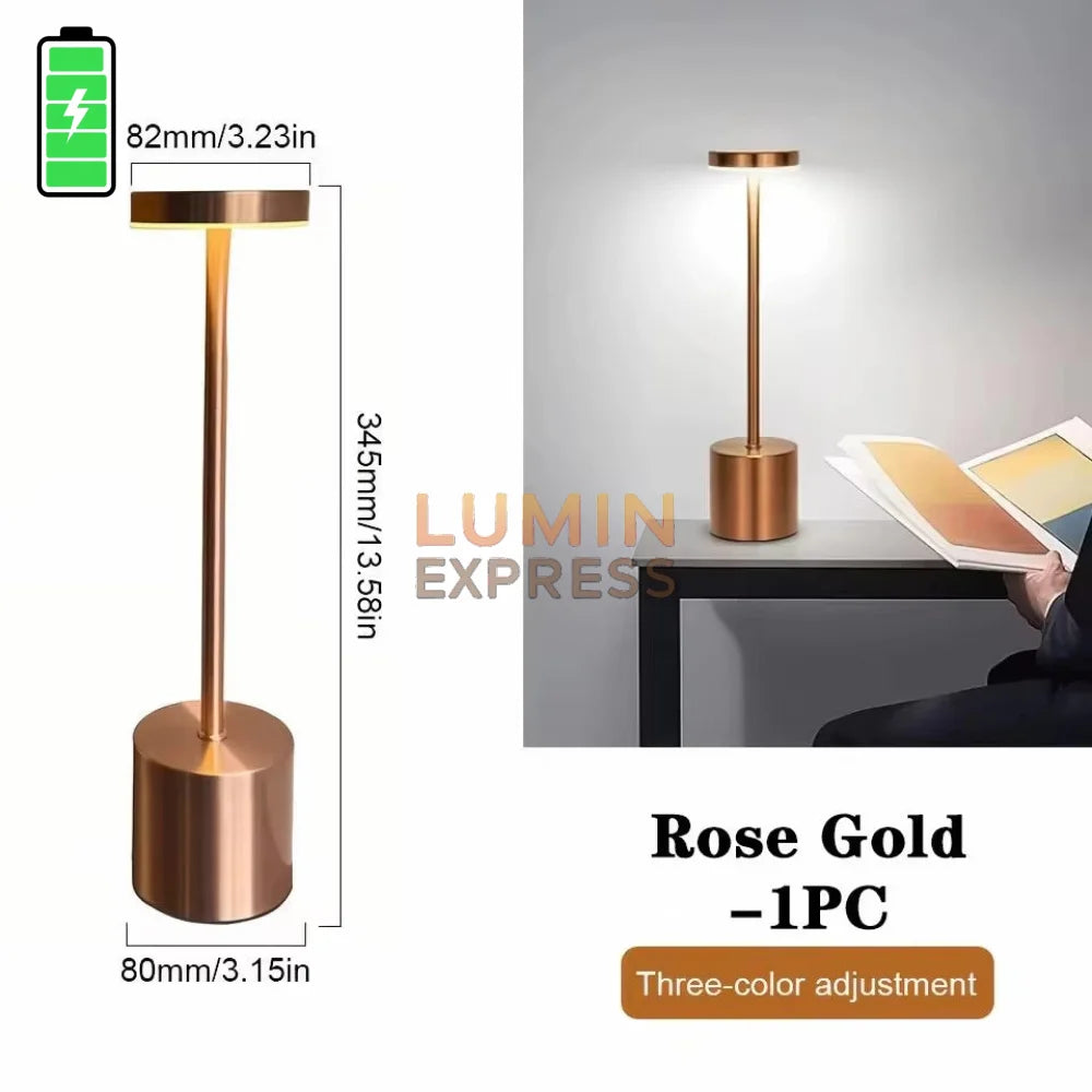Lampe de table OSAKA Rose Gold