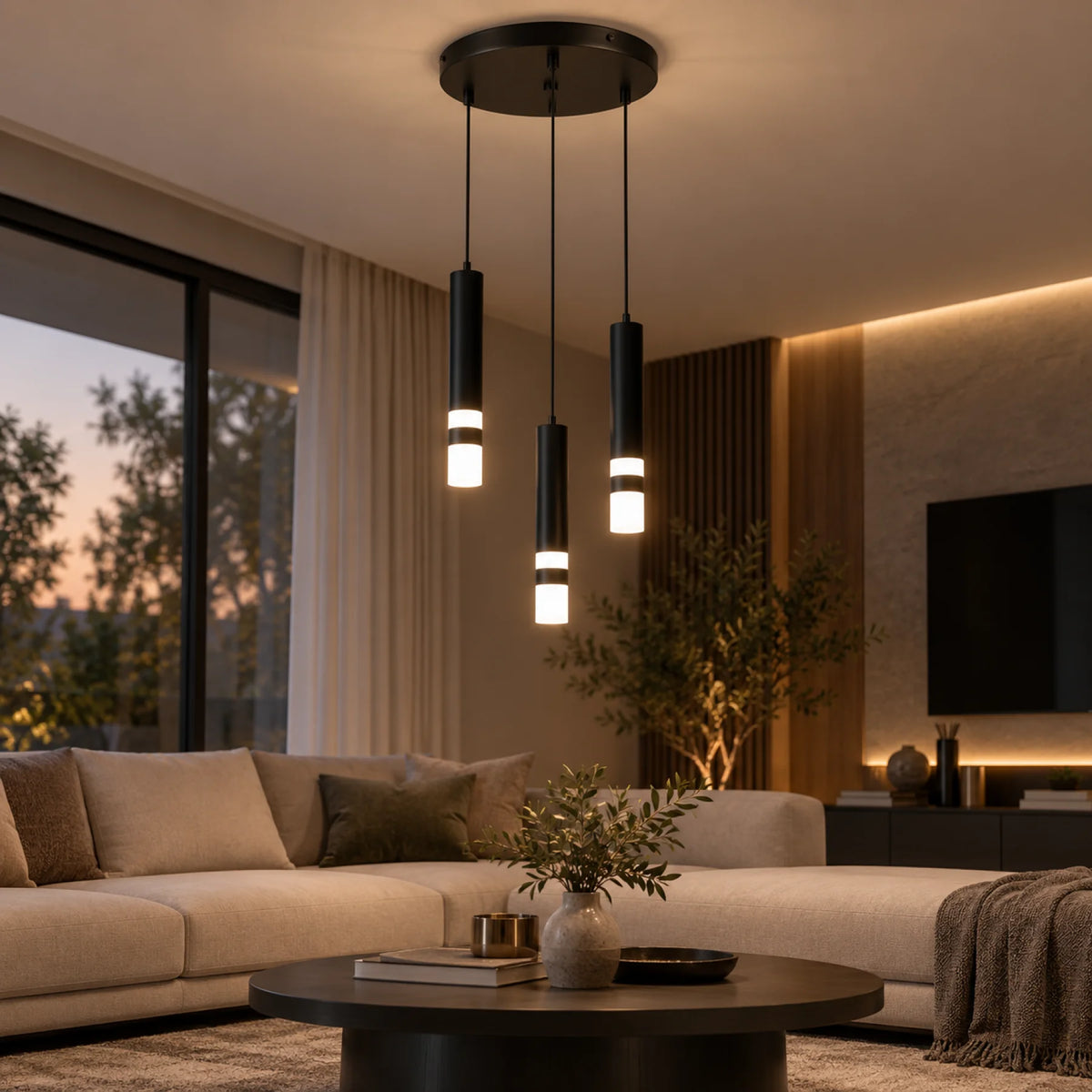 Suspension NOVA Triple Black