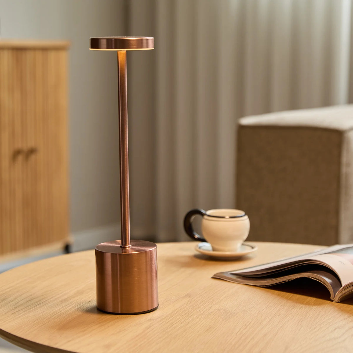 Lampe de table OSAKA Rose Gold