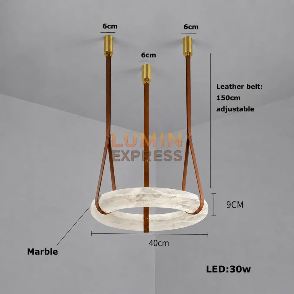 Lustre ARENA en marbre