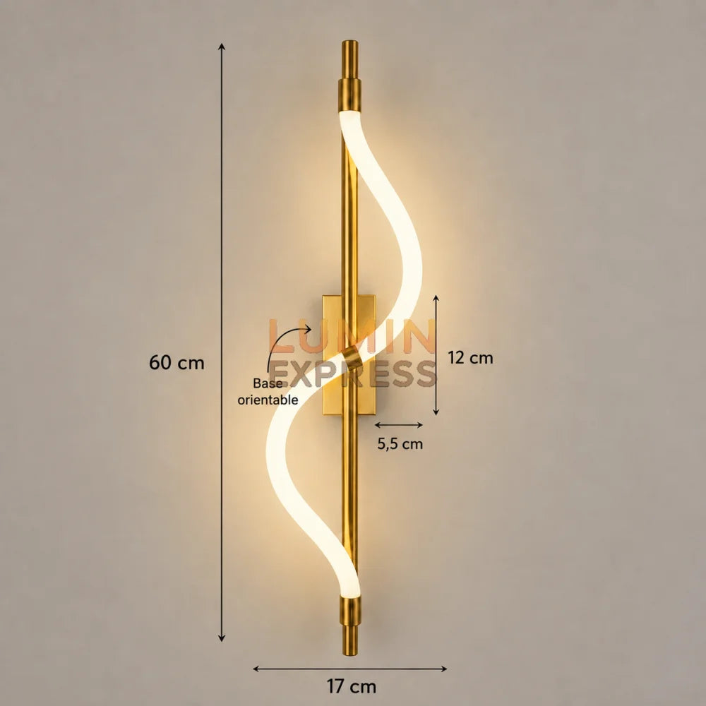 Applique murale BELLOTA Gold