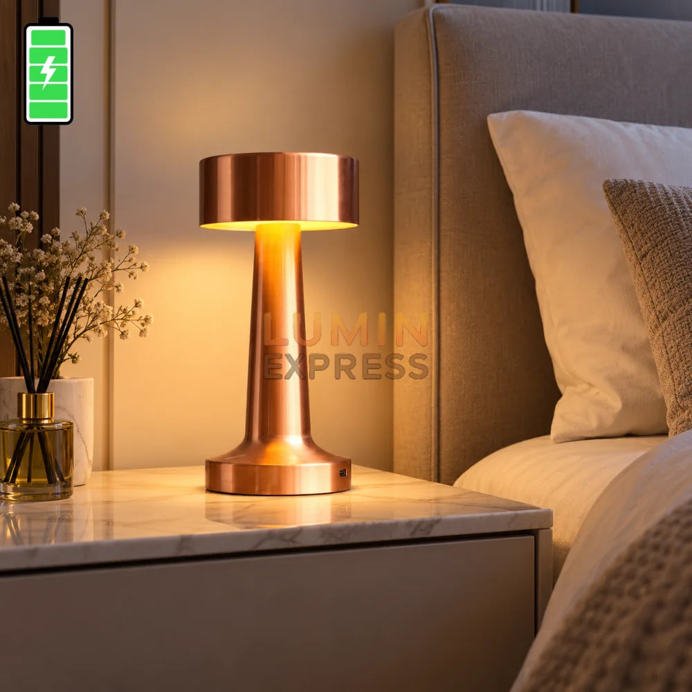 Lampe de table DELIA Rose Gold