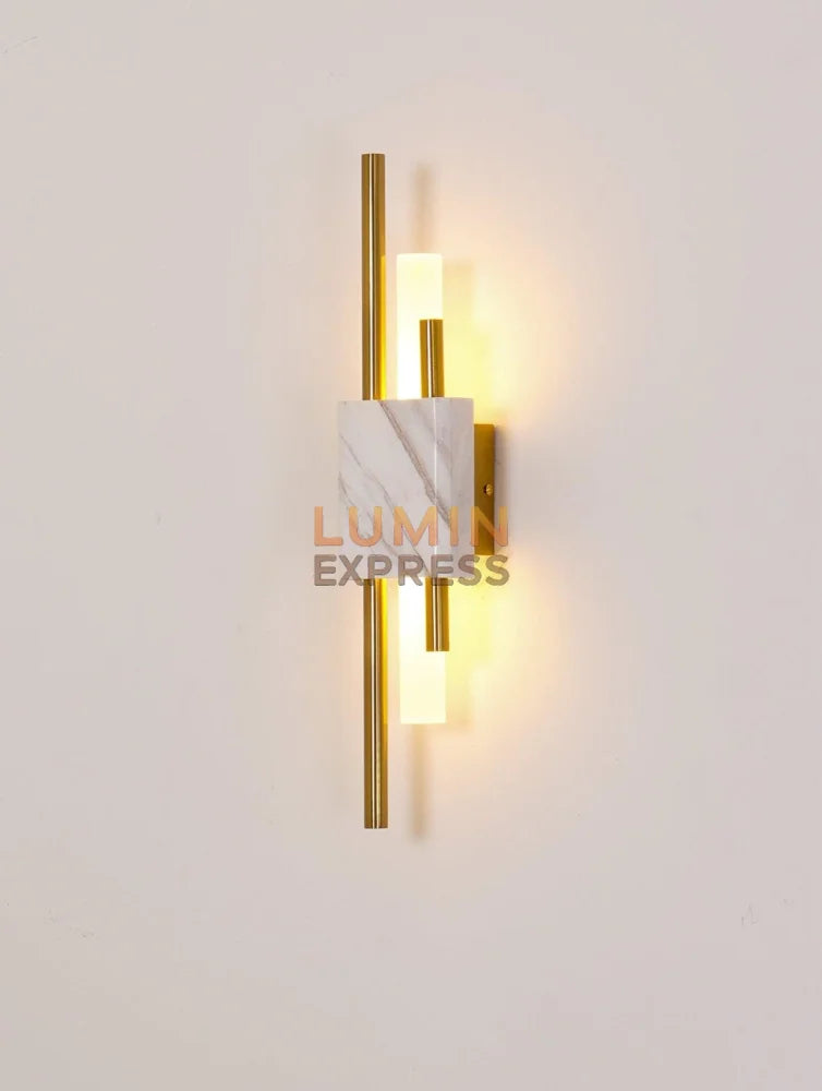 Applique murale VERDUN Marbre Blanc