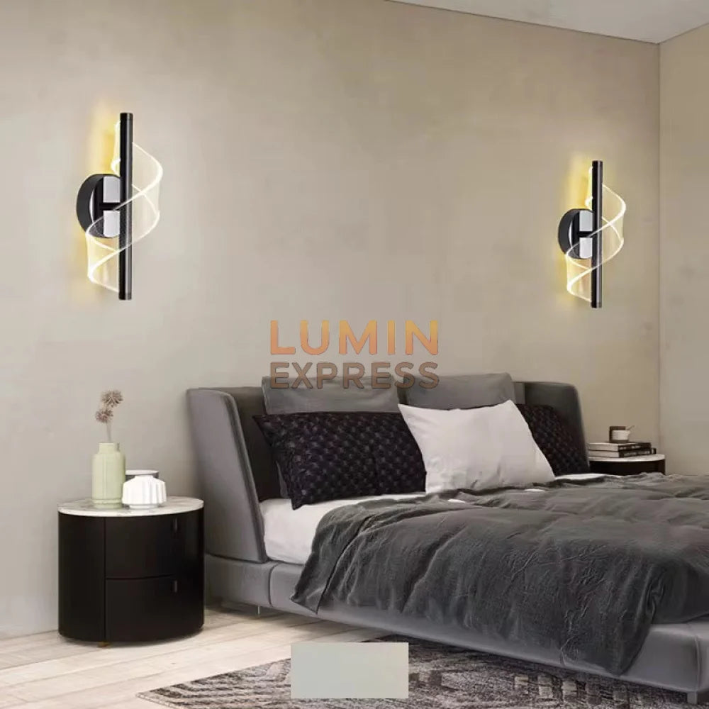 Applique murale TWISTER Black