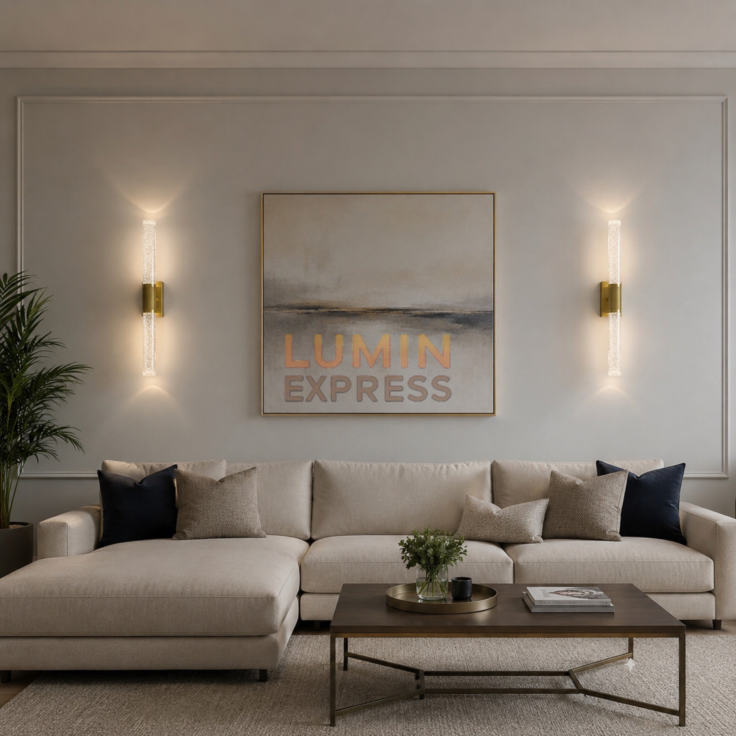 Applique murale ORBIS Gold