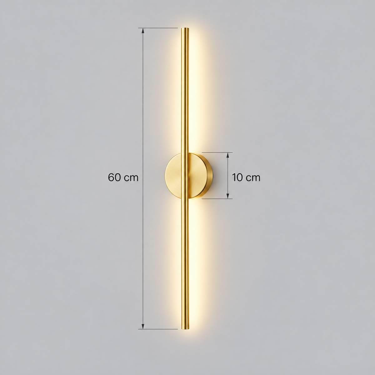 Applique murale SLIMS Gold
