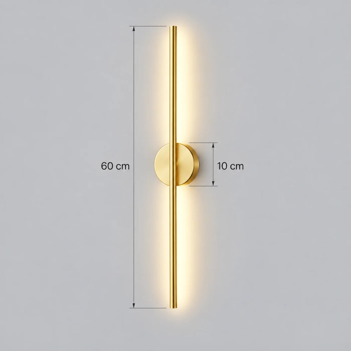 Applique murale SLIMS Gold