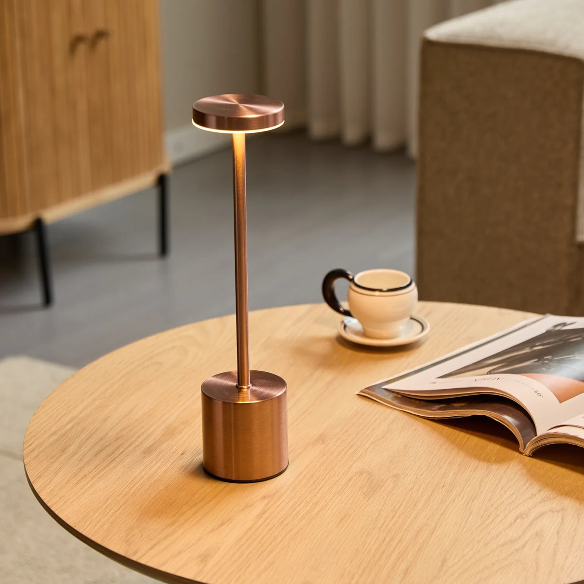 Lampe de table OSAKA Rose Gold