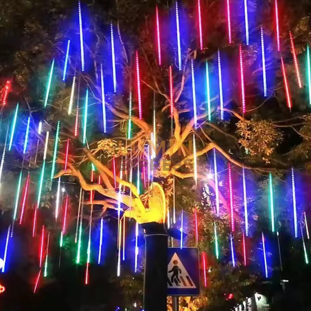 Guirlande lumineuse météores LED 300/80 cm 10 tubes