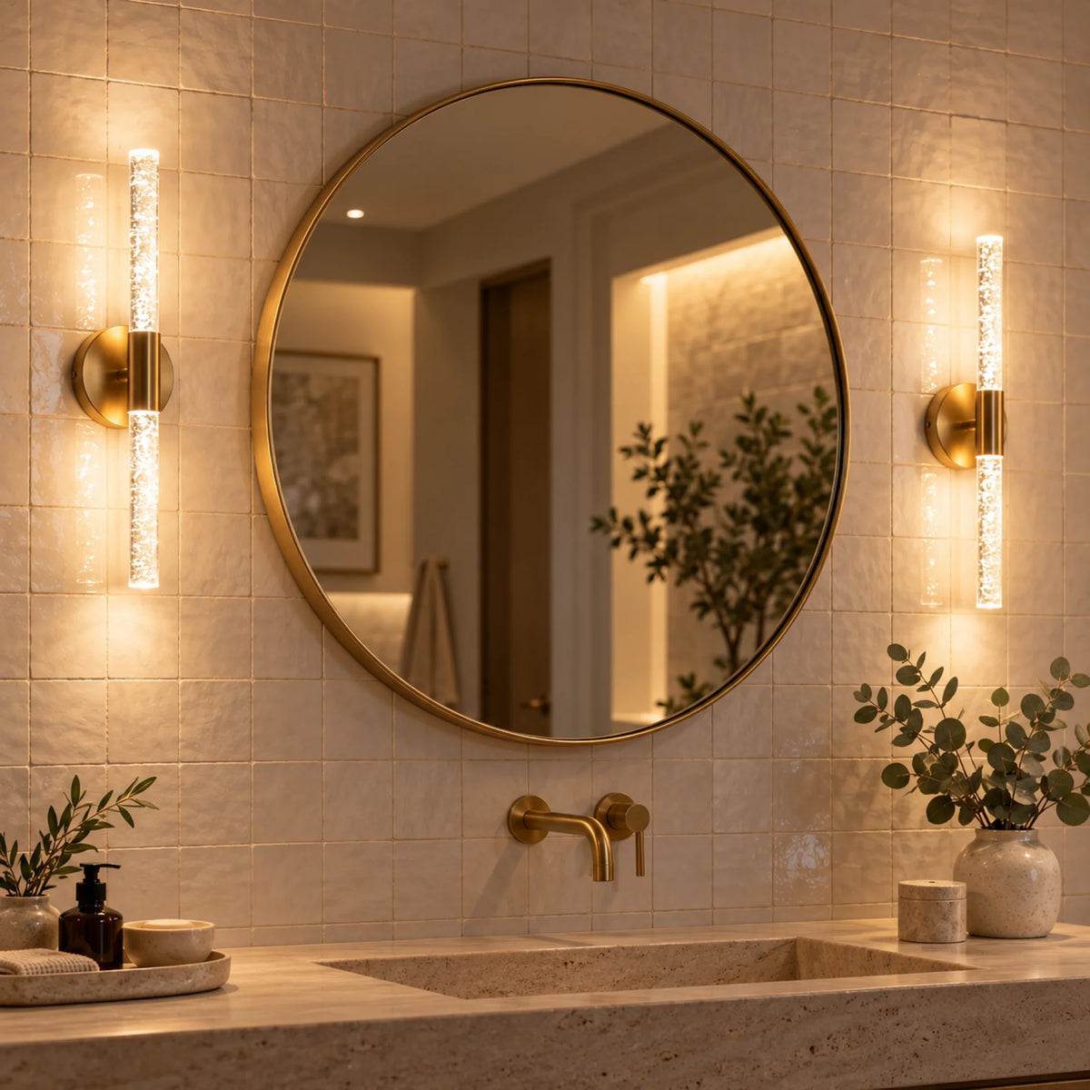 Applique murale sans fil VEGETA Gold