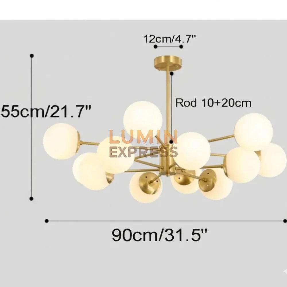 Suspension BERLIN 12 Branches