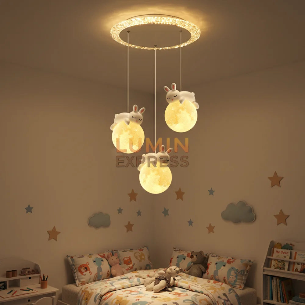 Suspension BUNNY SKY 3D