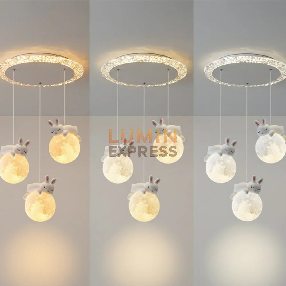 Suspension BUNNY SKY 3D