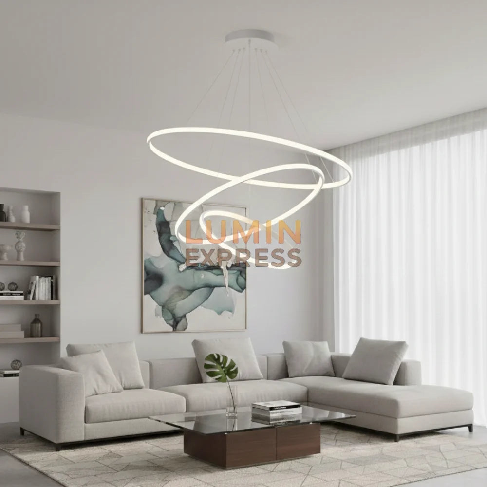 Suspension TRIPLE White 80cm
