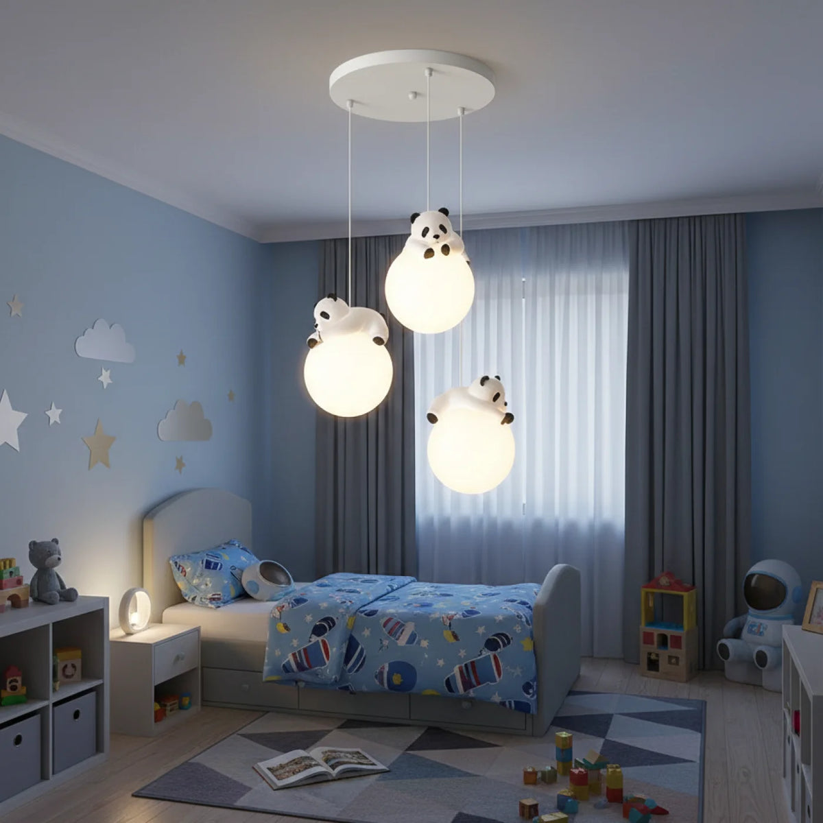 Suspension PANDA SKY 3D