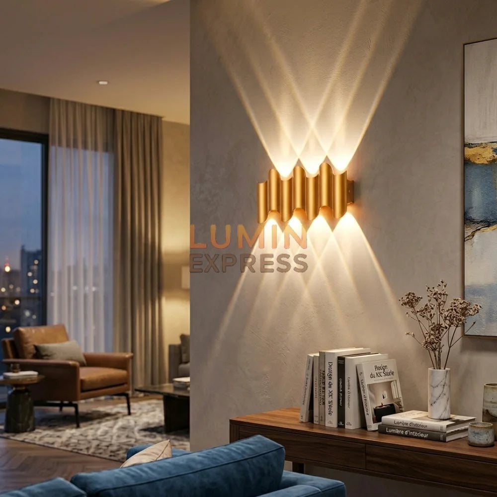 Applique murale HERCULES Gold