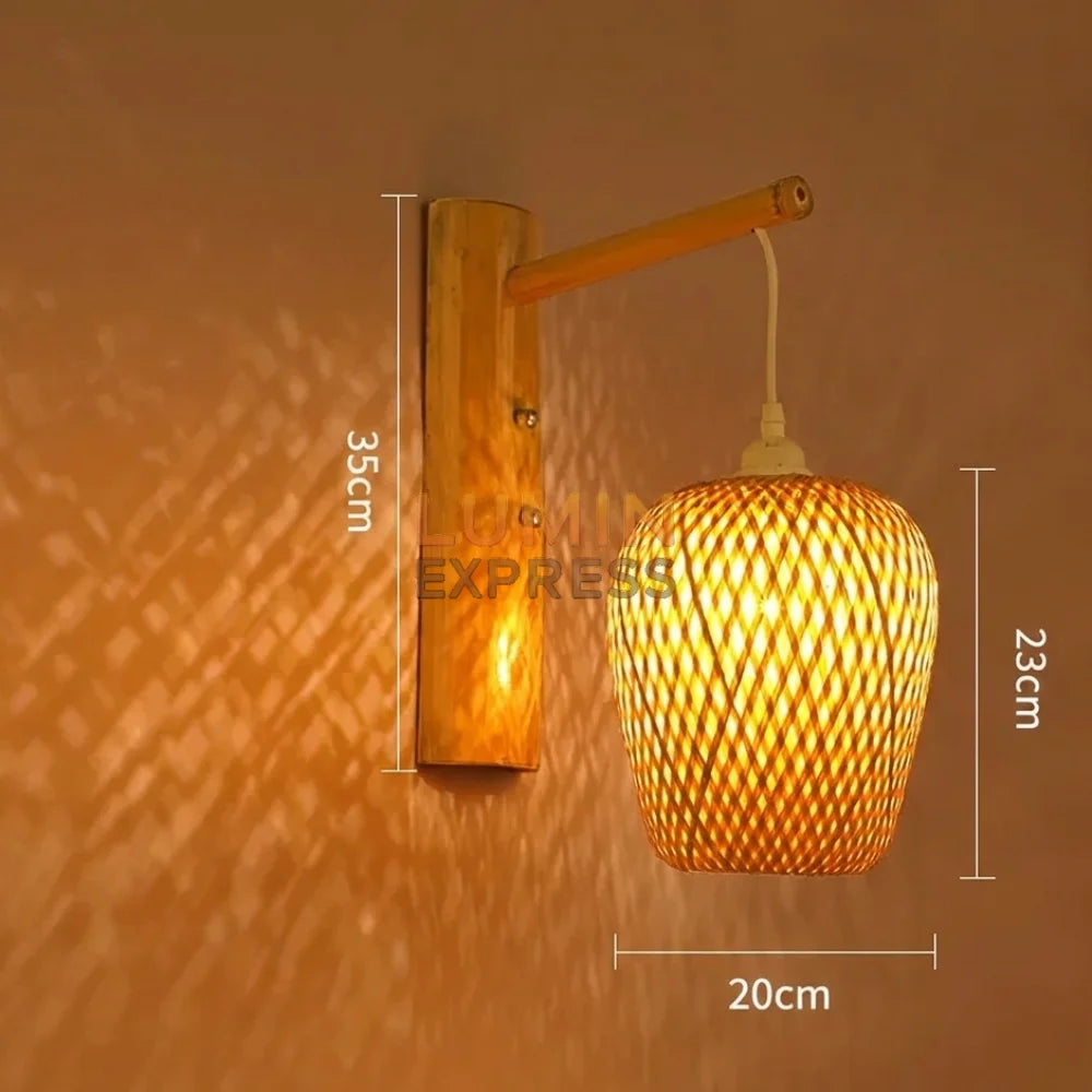 Applique murale TAKA en Bambou