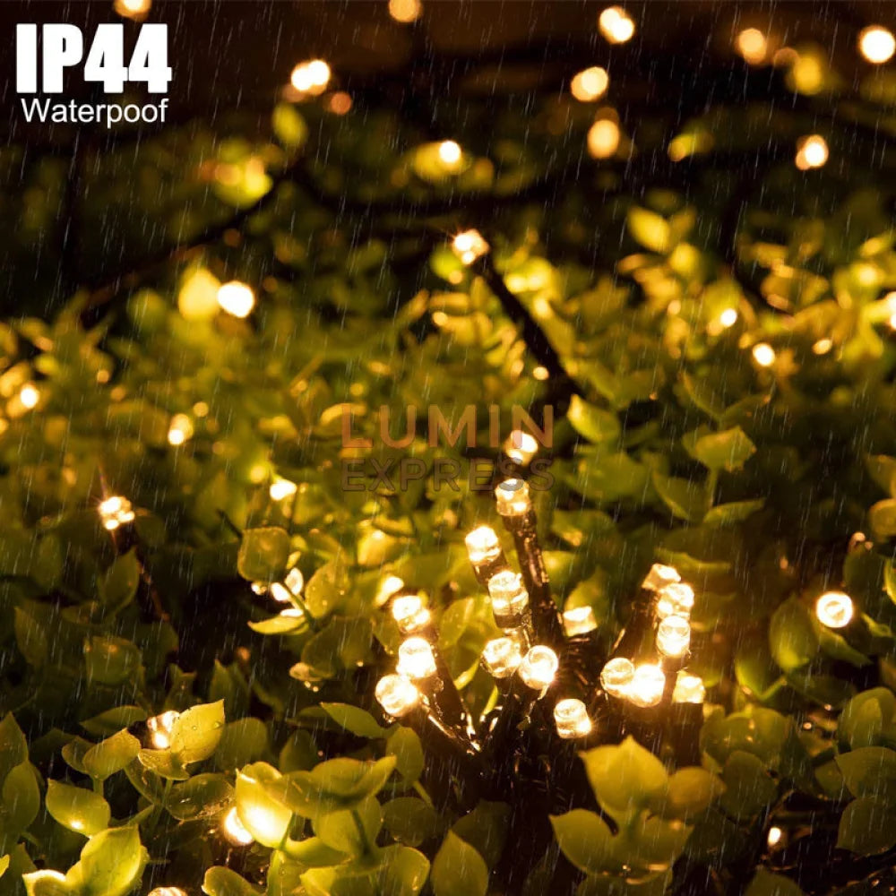 Guirlande 50M LED Jaune étanche