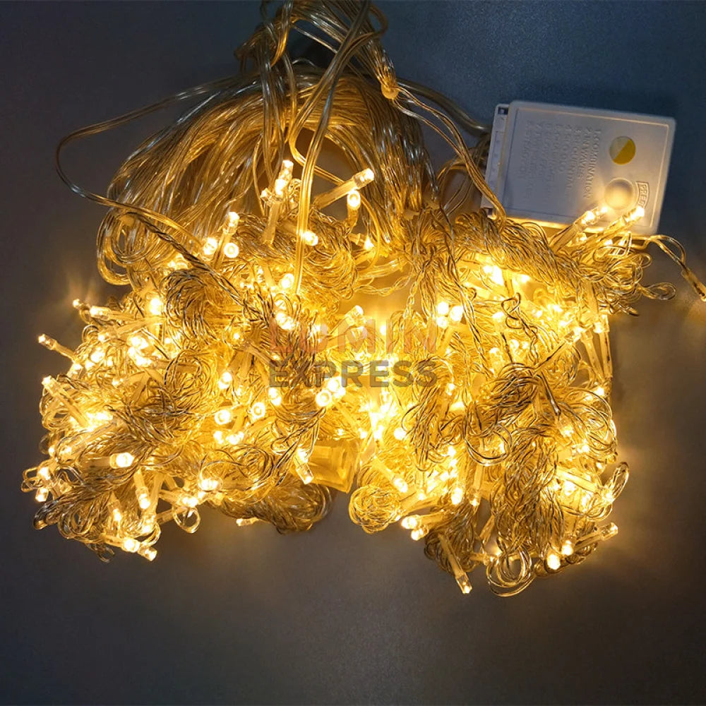 Guirlande 10M LED Jaune étanche