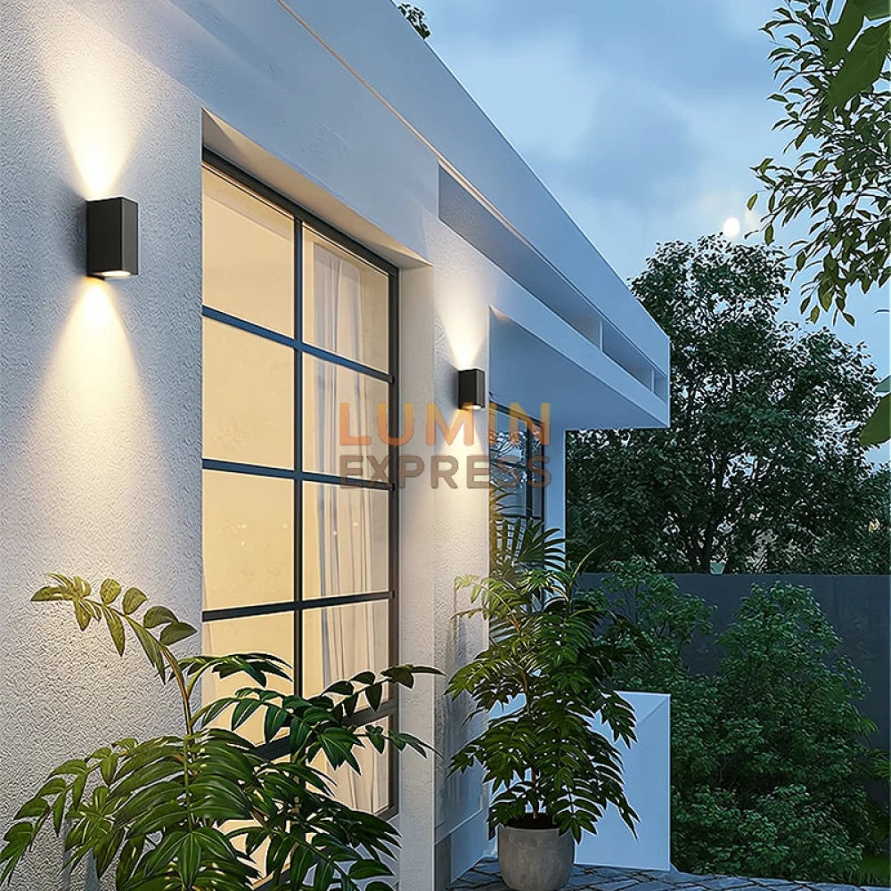 Applique murale VARESO Carré Black