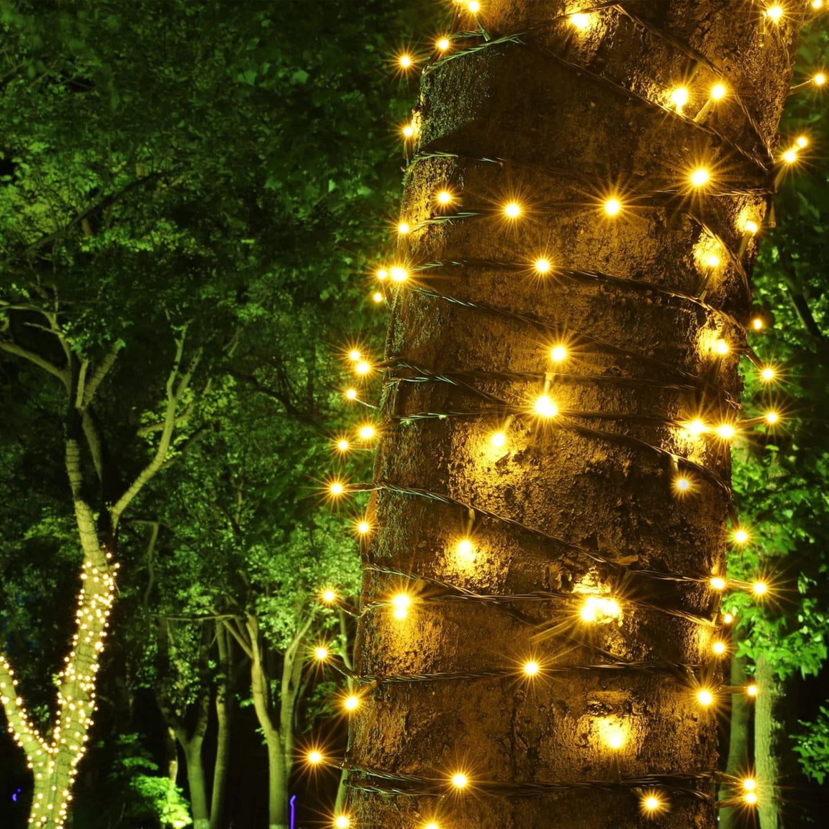 Guirlande 50M LED Jaune étanche