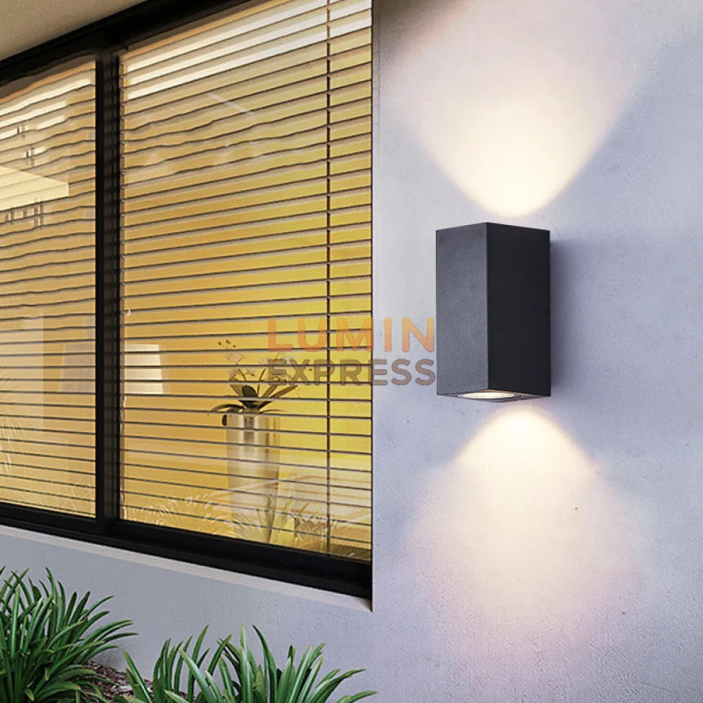 Applique murale VARESO Carré Black