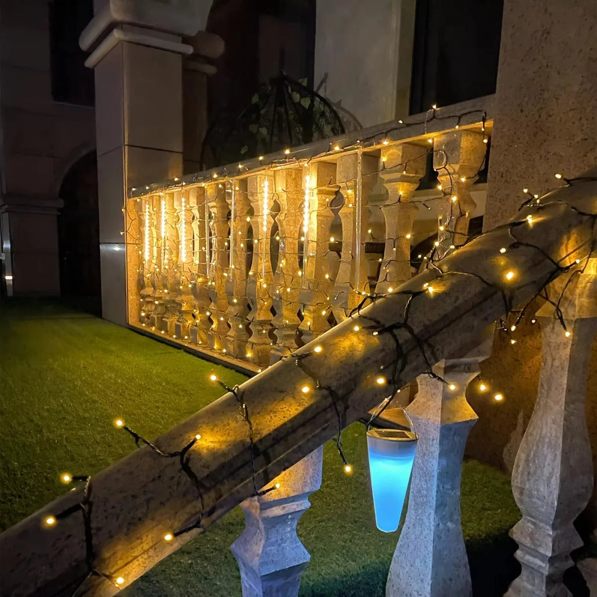 Guirlande 50M LED Jaune étanche