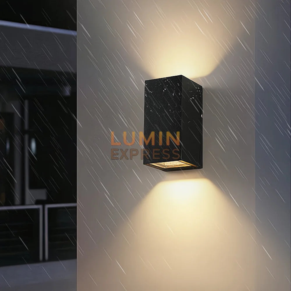 Applique murale VARESO Carré Black