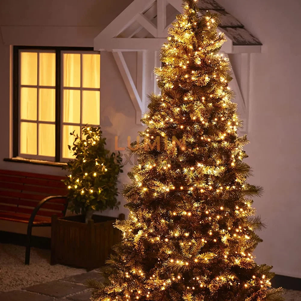 Guirlande 50M LED Jaune étanche