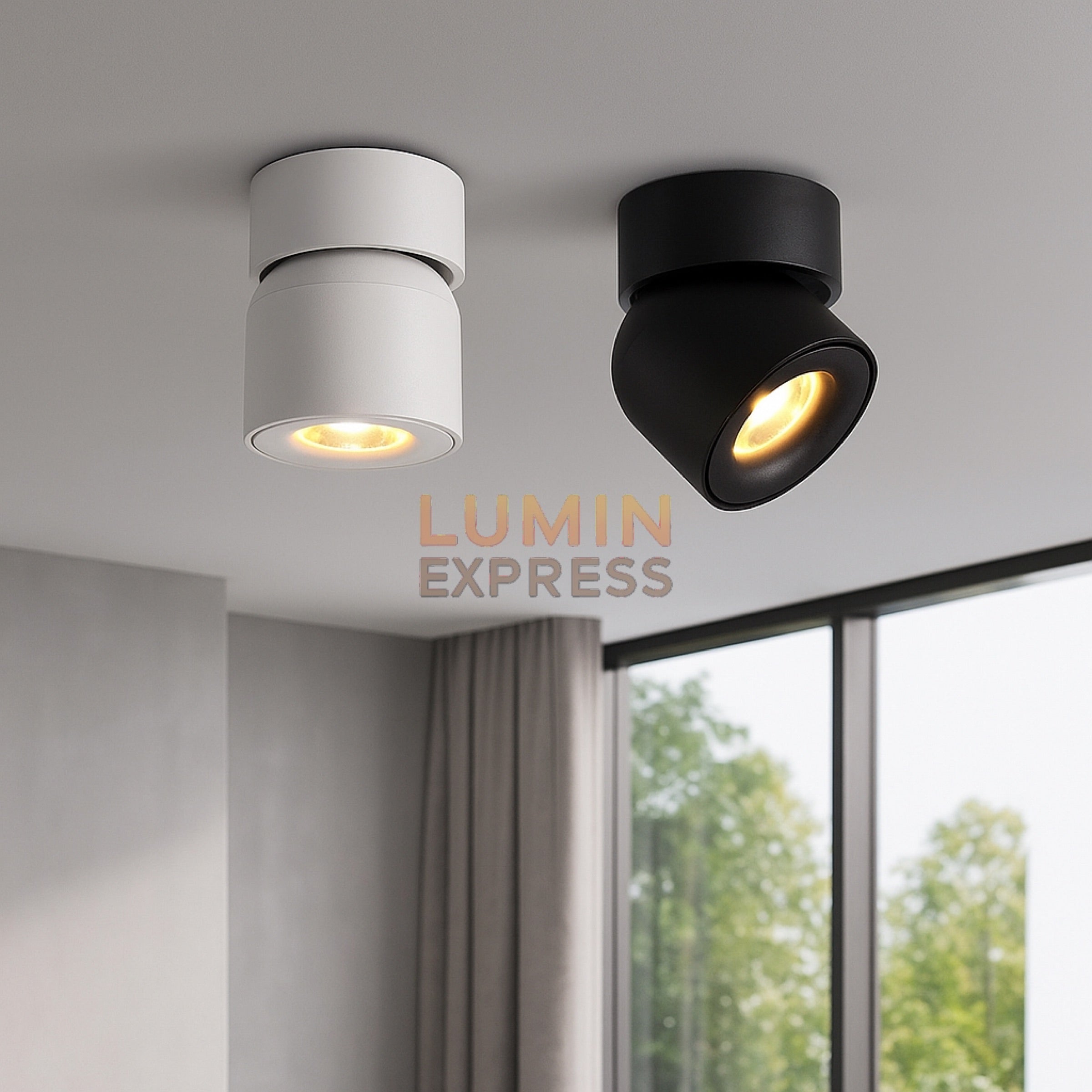 Spot plafonnier LUMINO orientable