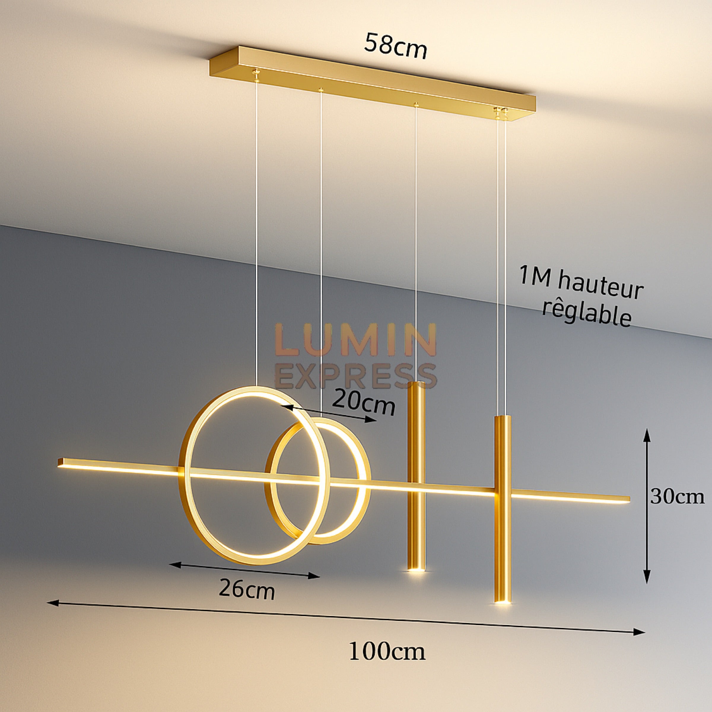 Suspension SILVA Gold