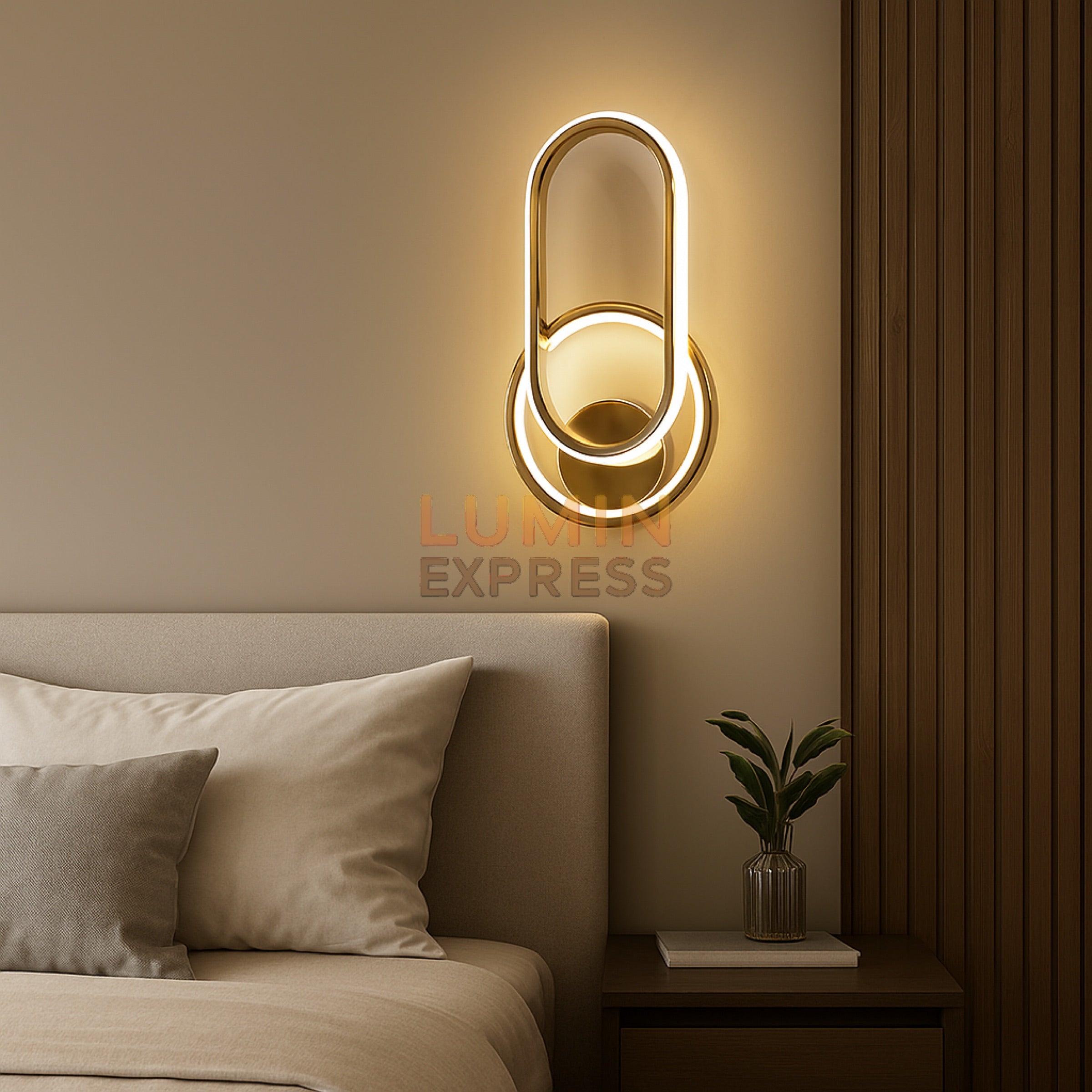 Applique murale DESIRIO Gold