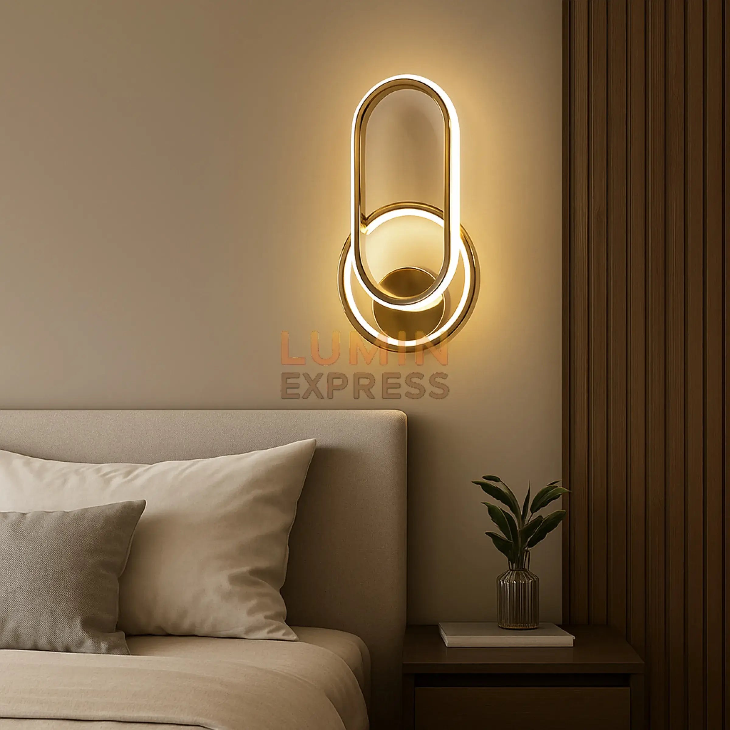 Applique murale DESIRIO Gold