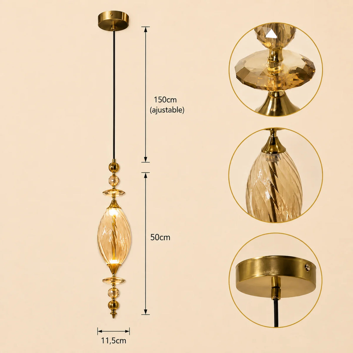 Suspension SARAYA Modèle C