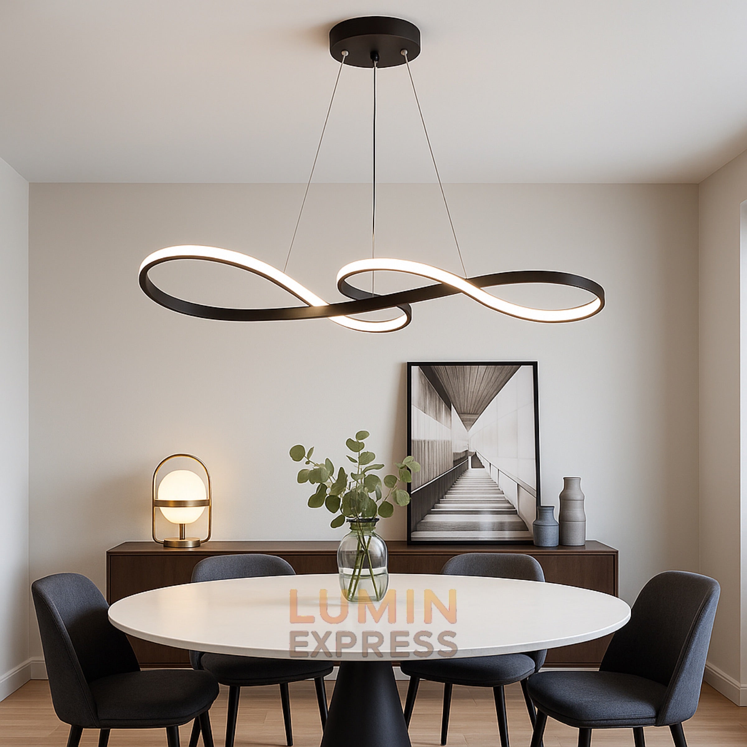 Suspension MELODY Black