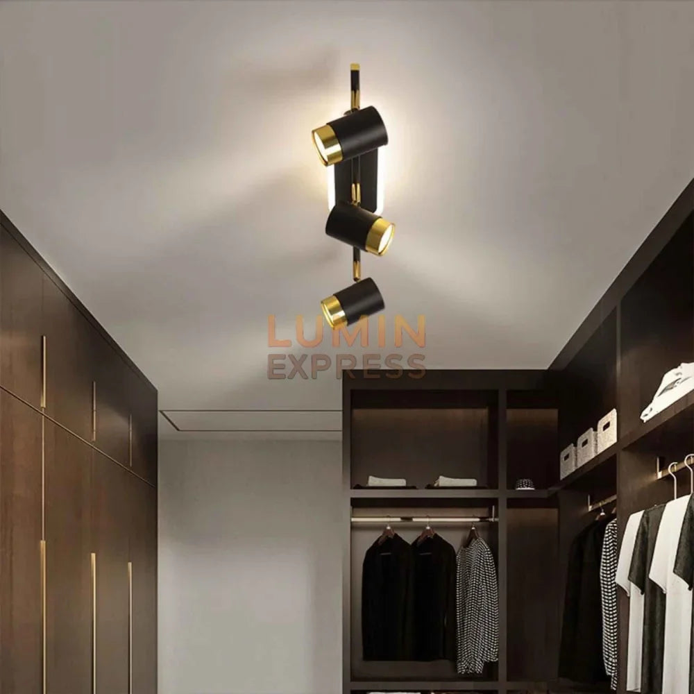 Applique murale ECLIPSE Black & Gold