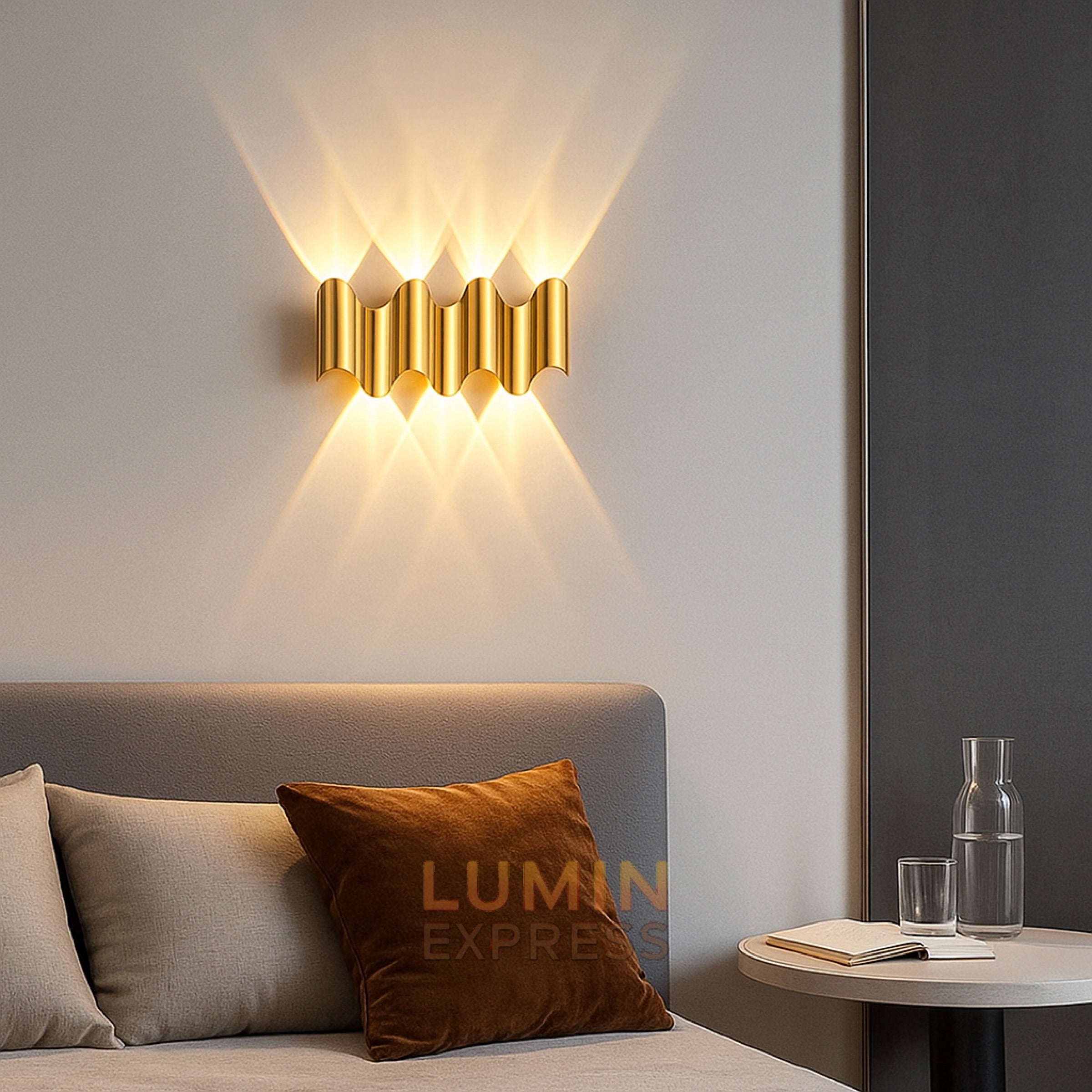 Applique murale HERCULES Gold