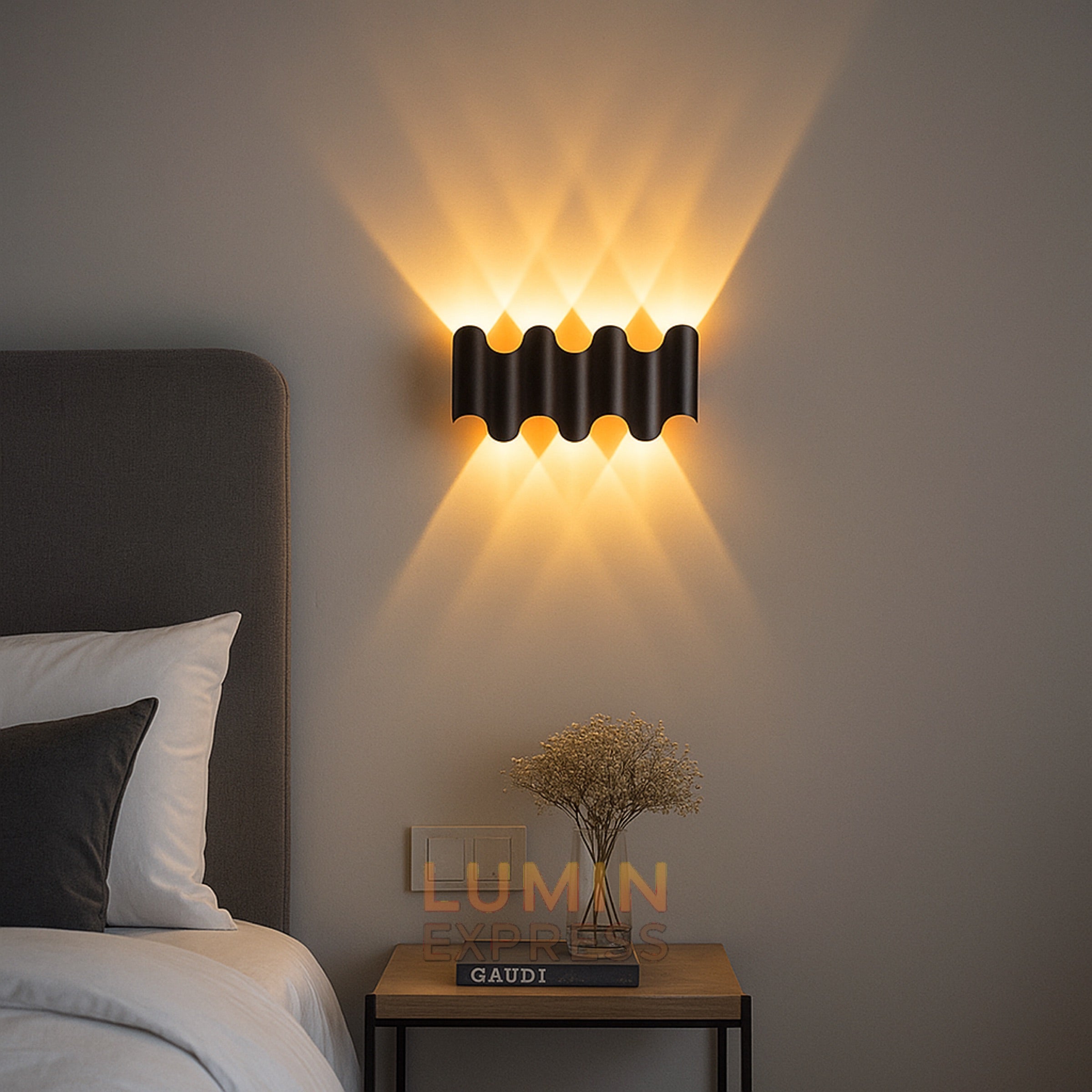 Applique murale HERCULES Black