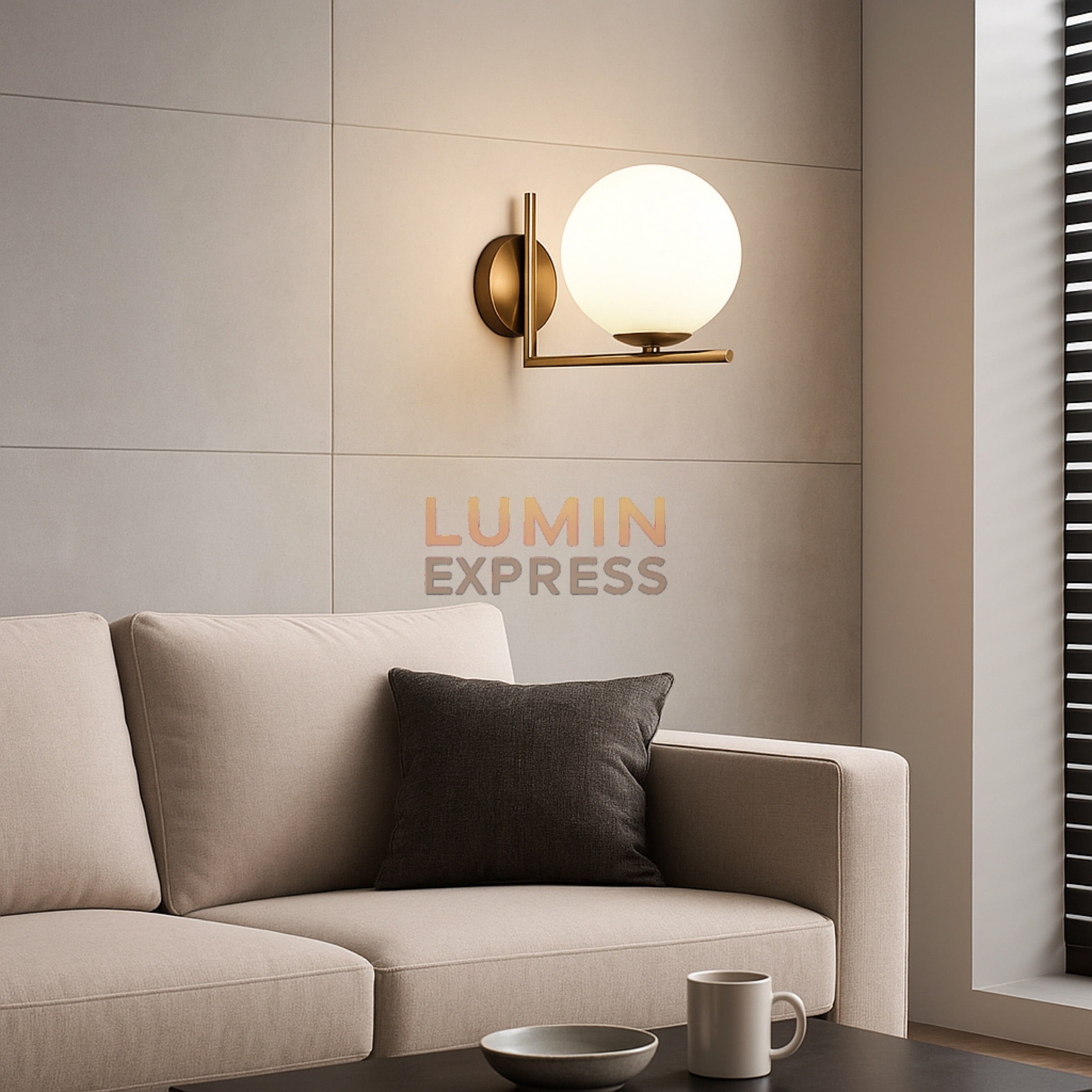 Applique murale OMNIA Gold
