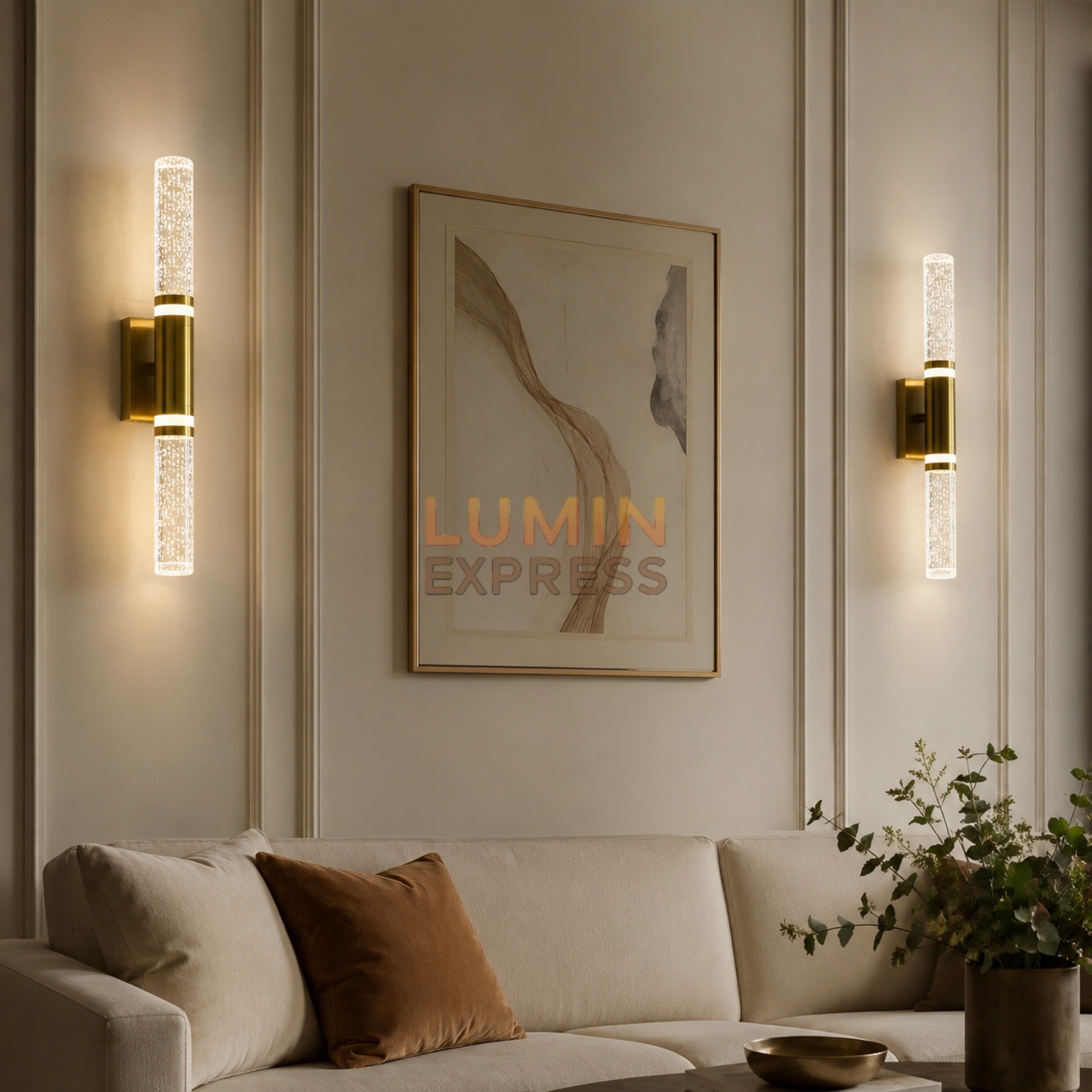 Applique murale CALYPSO Gold M1