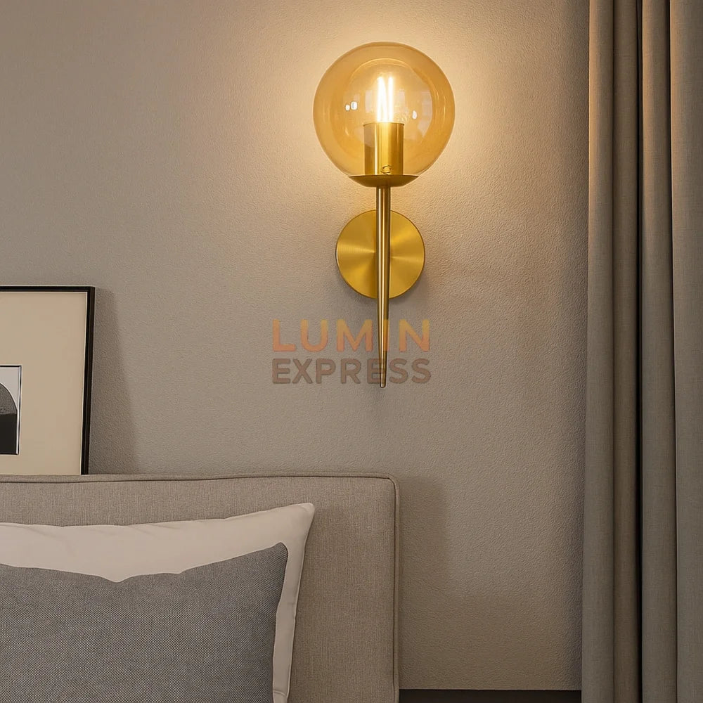 Applique murale AGATA Ambre