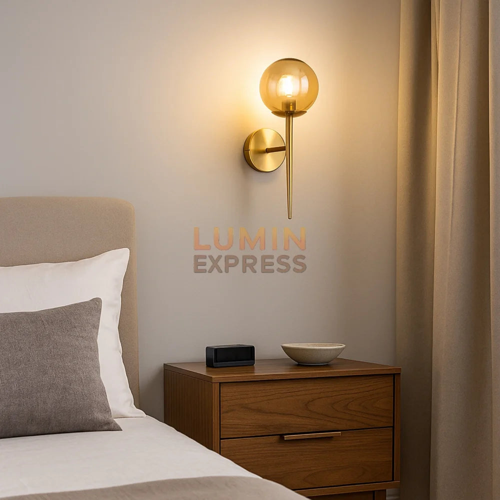 Applique murale AGATA Ambre