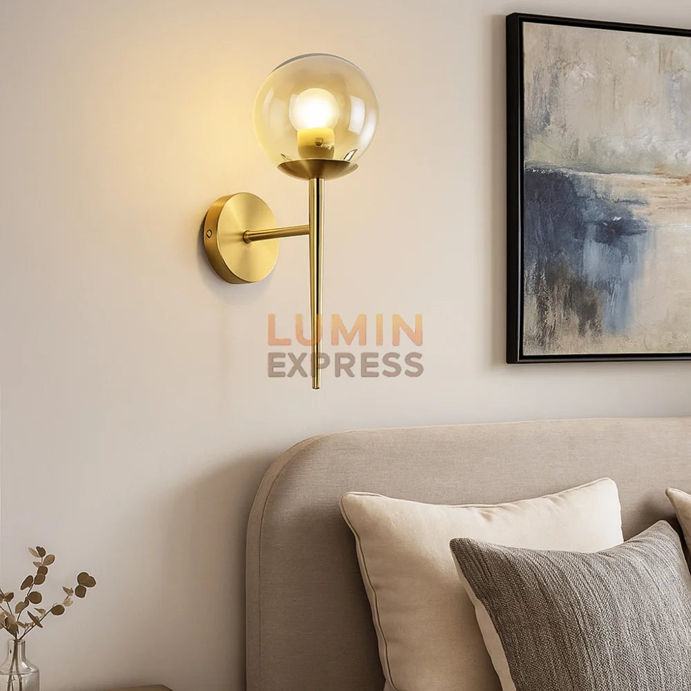 Applique murale AGATA Ambre