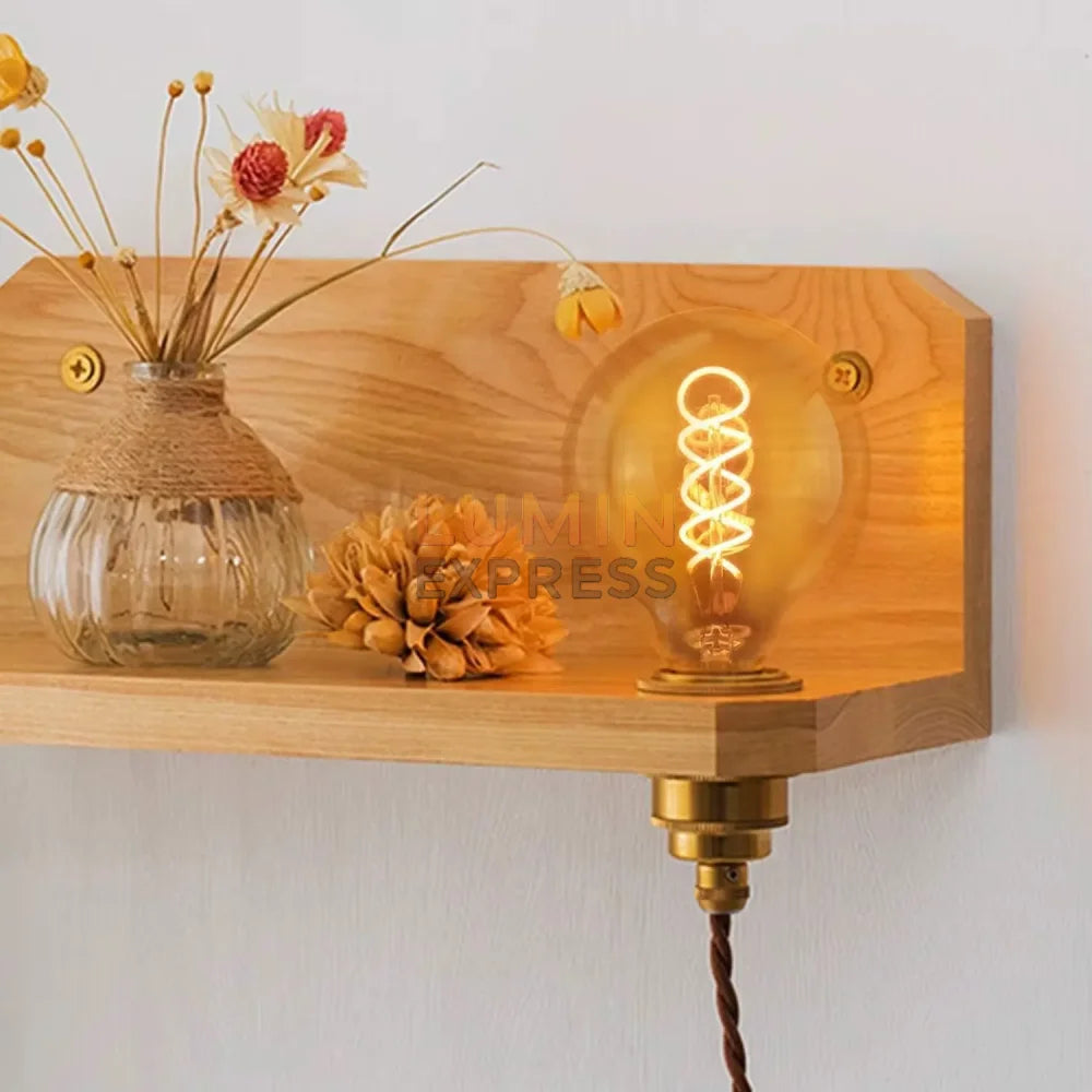 Ampoule G80 E27 6W 3000K Ambre