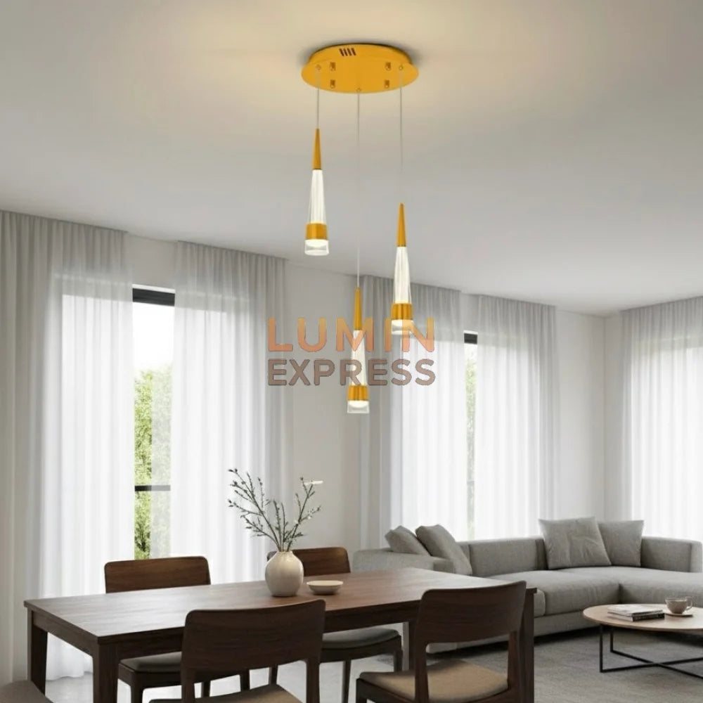 Suspension FLAMIA Triple Gold